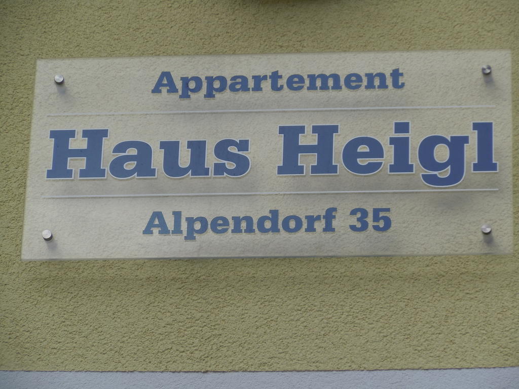 Apartament Haus Heigl Sankt Johann im Pongau Zewnętrze zdjęcie